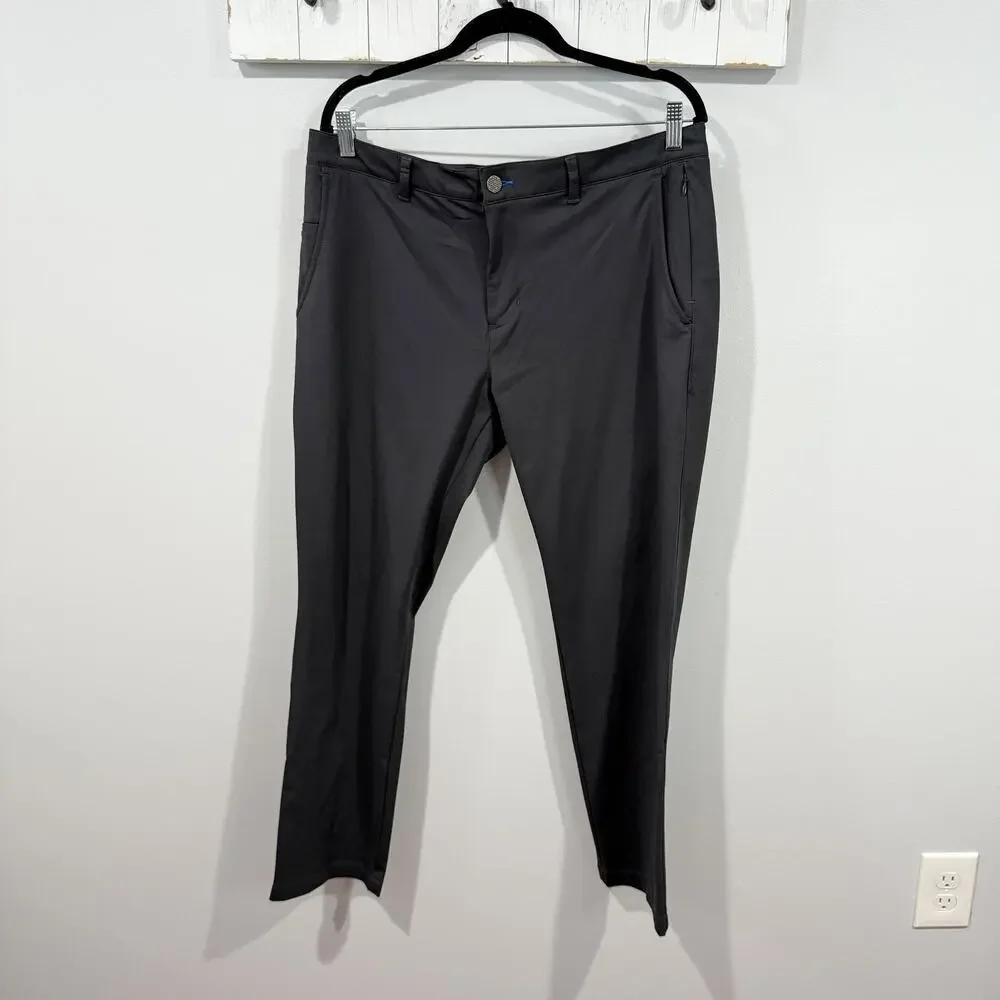 Twillory Performance Stretch Dress Pants Dark Gray | 34x30